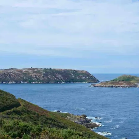 Costa Da Morte Con Vistas, Garaje Y Piscina Lägenhet