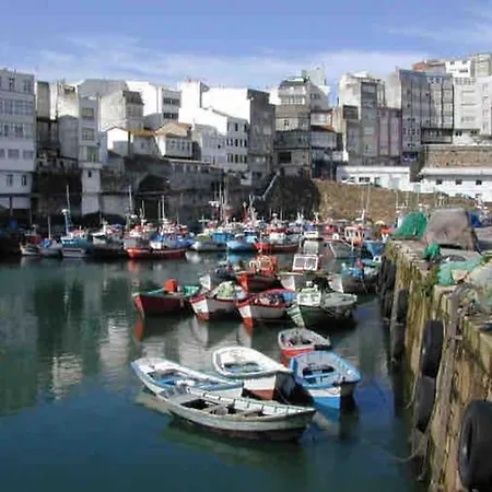 Costa Da Morte Con Vistas, Garaje Y Piscina Lägenhet *